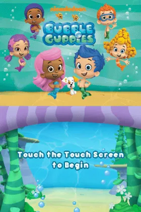 Bubble Guppies (Europe) screen shot title